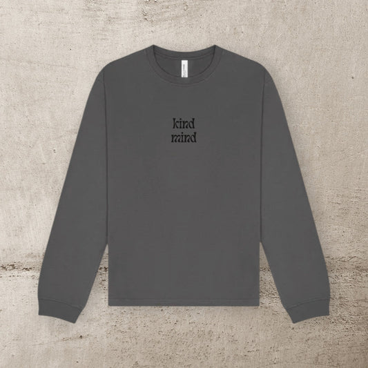 Kind Mind Signature Heavyweight Long Sleeve