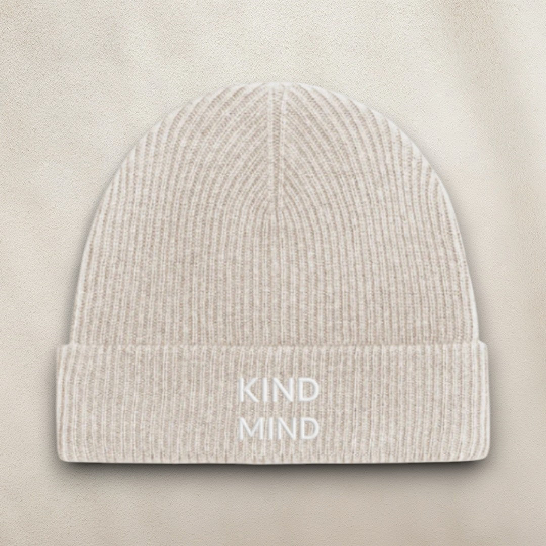 The Kind Mind Beanie - Cashmere Wool Beanie