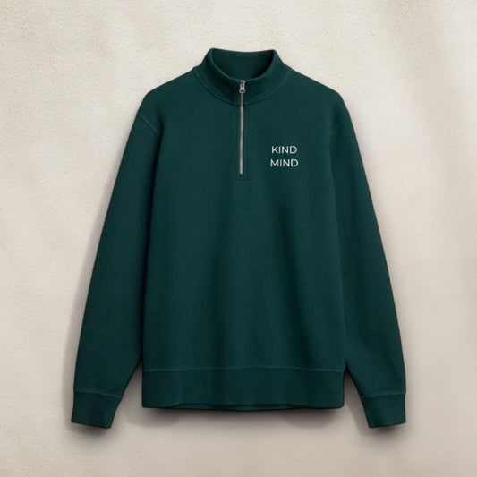 Kintsugi Quarter Zip - Heavyweight Organic French Terry Quarter Zip