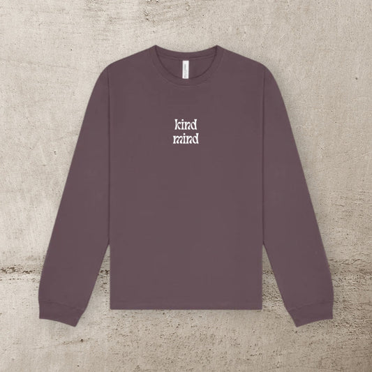 Kind Mind Signature Heavyweight Long Sleeve