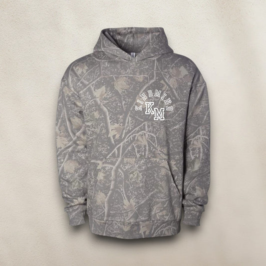 Kind Mind Deadwood Tree Camo Heavyweight Fleece Hoodie